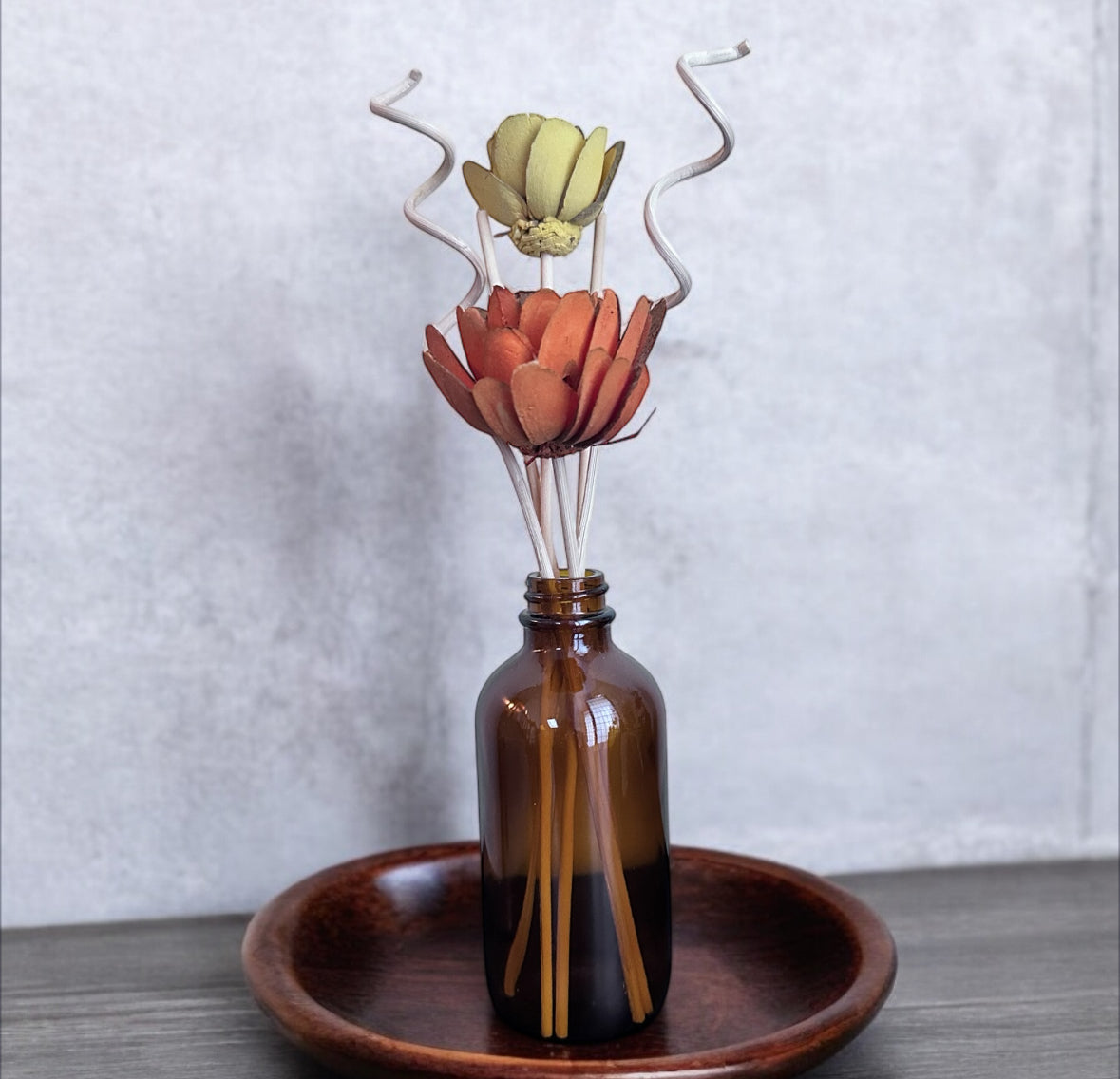 Orchard Walk Flower Reed Diffuser (Orange and Yellow)