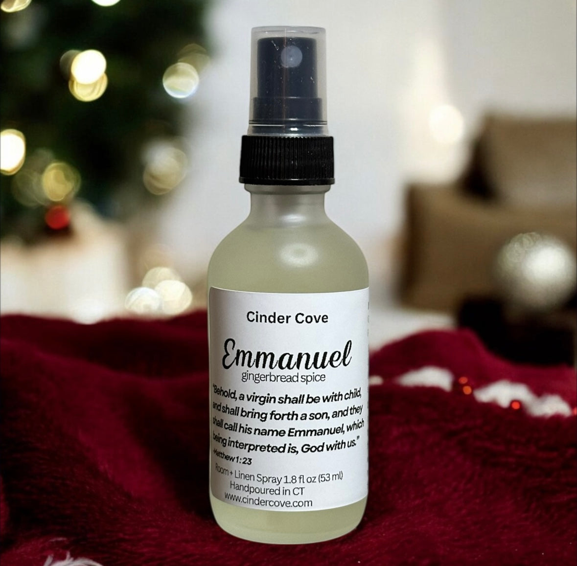 Emmanuel Room + Linen spray