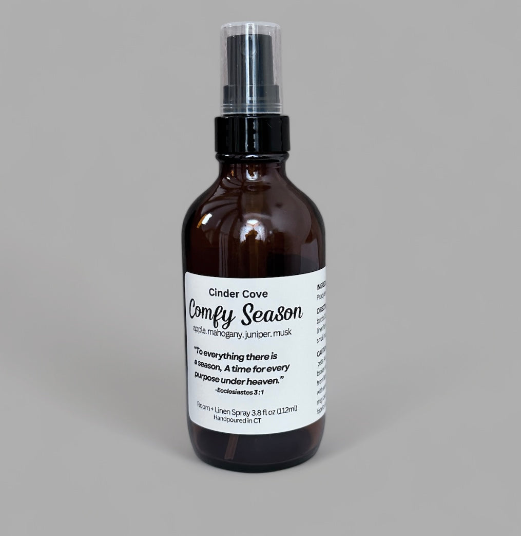 Comfy Season Room + Linen spray