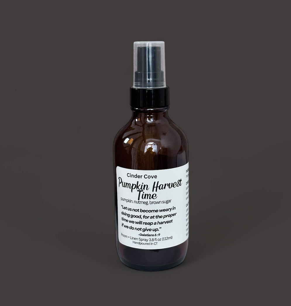 Pumpkin Harvest Time Room + Linen spray