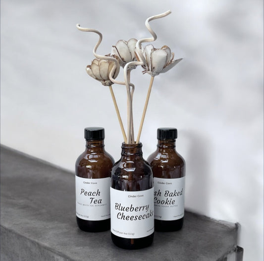 Gourmand Reed Diffuser With Flowers